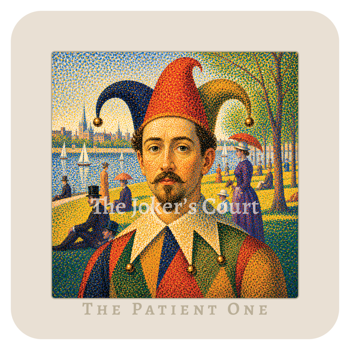 The Patient One coaster