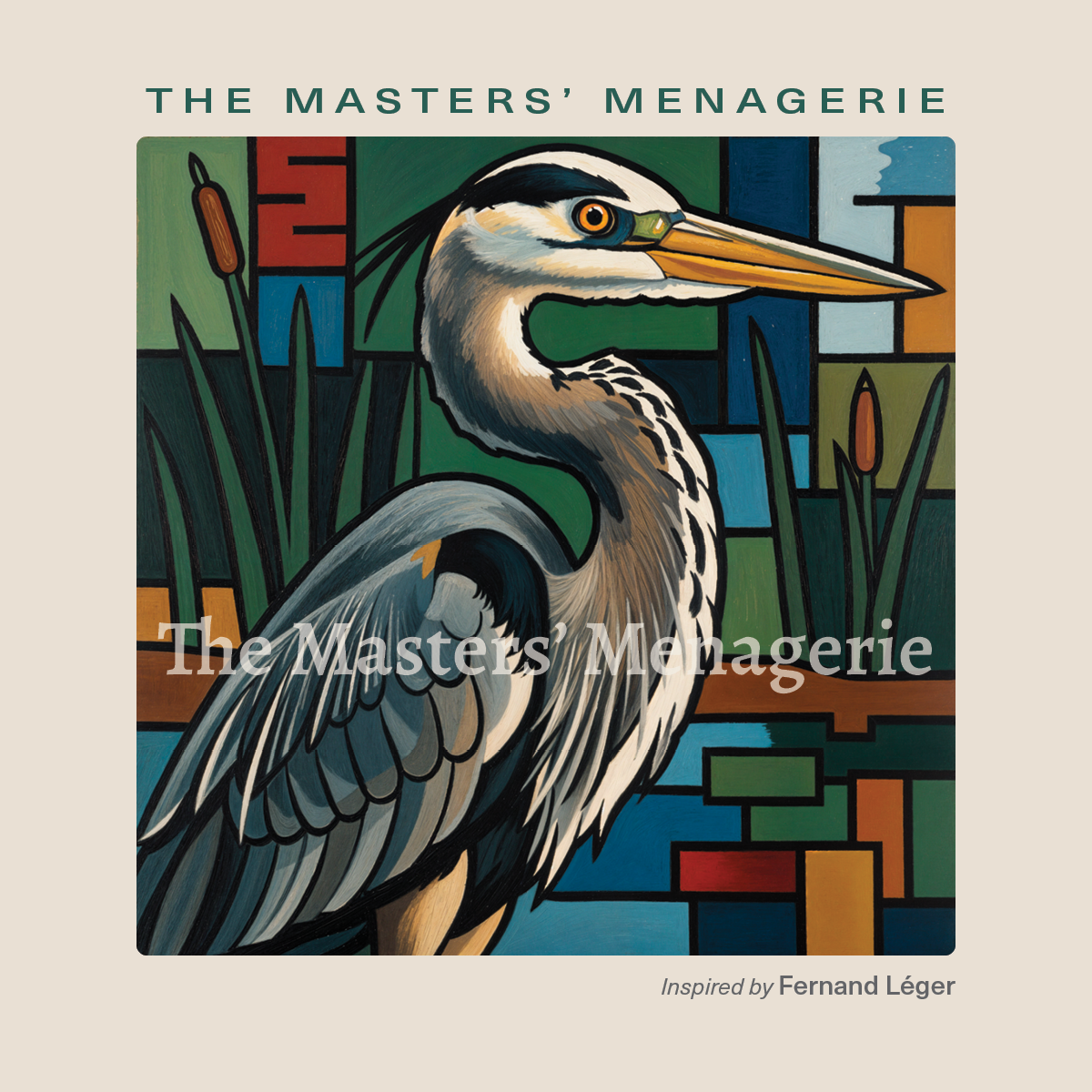 Great Blue Heron - Leger
